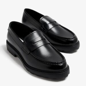 BALLY Black Gyles Loafers